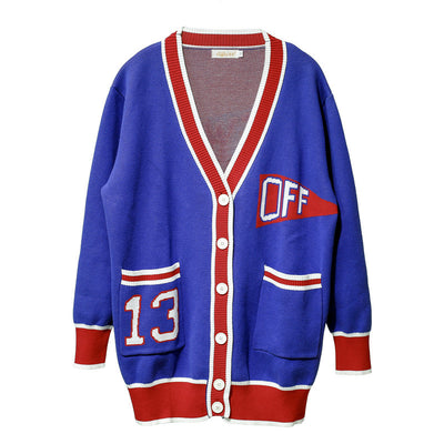 Cardigan mi-long Bleu Rouge OFF Lisa BlackPink Mentor YouthWithYou iQIYI