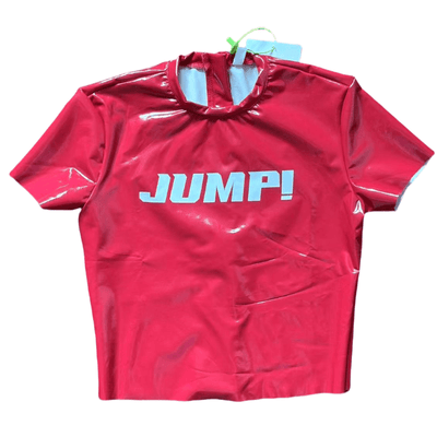 Crop Top BlackPink Jump T Shirt JUMP! Mode Kpop