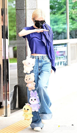 Peluche Sooya Gomdeuki Rosie Ppeu Merch BlackPink Concert Born Pink Kpop