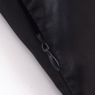 Nuisette Sexy Satin Noir à Bretelles et Lacet Central Minnie G IDLE NXDE