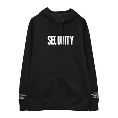 Hoodie Security RM BTS Pull Veste Capuche Jaune K Pop Streetwear Idol