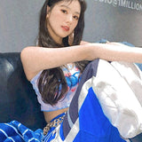 Miyeon Crop Top Unbothered Cloud Nuages Coeur KDA More G Idle Mode Kpop