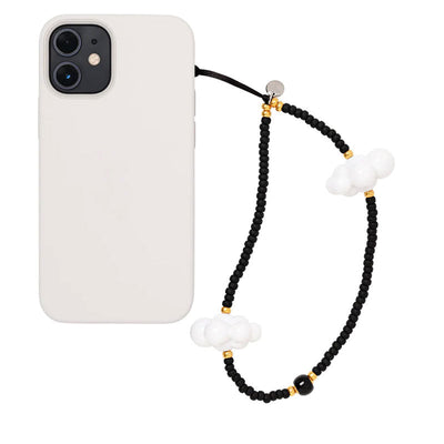 Dragonne Chaîne Téléphone Portable Bleu Ciel avec Nuages Lisa BlackPink