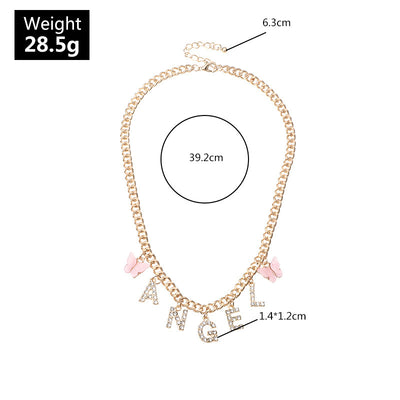 Collier Honey Papillon Bijoux Lettre Seulgi Feel My Rythm MV Red Velvet