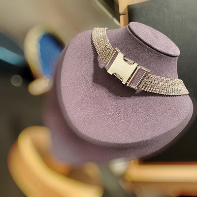 Collier Large Chaîne Strass Seulgi Red Velvet MV Wildside Bijou Kpop