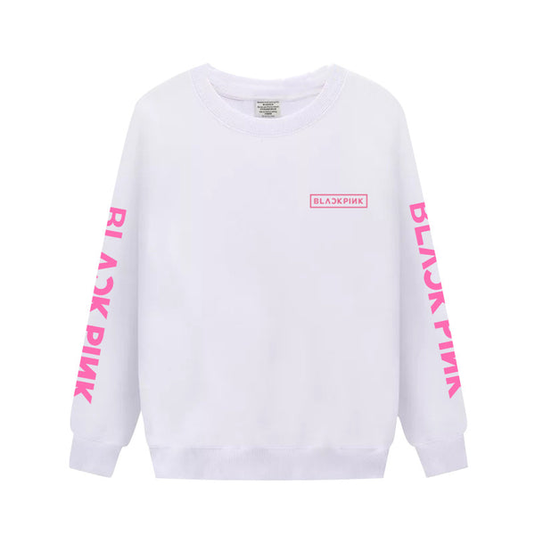 BLACKPINK Merchandise Concert Sweat Kpop Merch Sweatshirt Noir Blanc