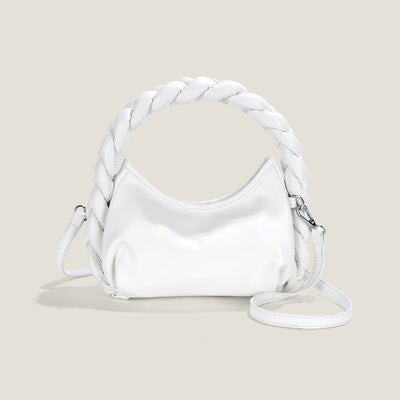 Petit Sac à Main Blanc Bandoulière Torsadée Soyeon G I-Dle Mode Femme