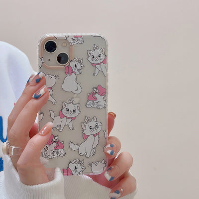 Coque Téléphone Mignonne Marie Aristochats Chaton Wonyoung Ive Kpop