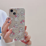 Coque Téléphone Mignonne Marie Aristochats Chaton Wonyoung Ive Kpop