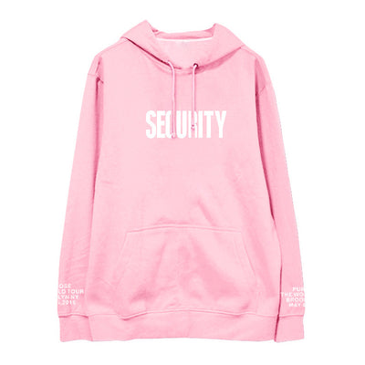 Hoodie Security RM BTS Pull Veste Capuche Jaune K Pop Streetwear Idol