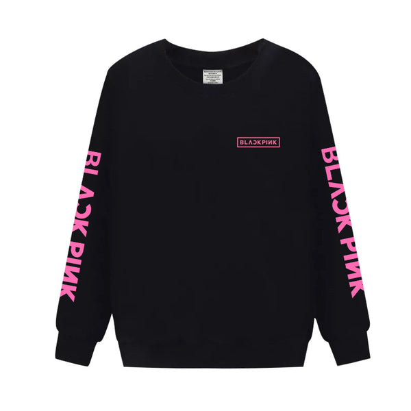 BLACKPINK Merchandise Concert Sweat Kpop Merch Sweatshirt Noir Blanc