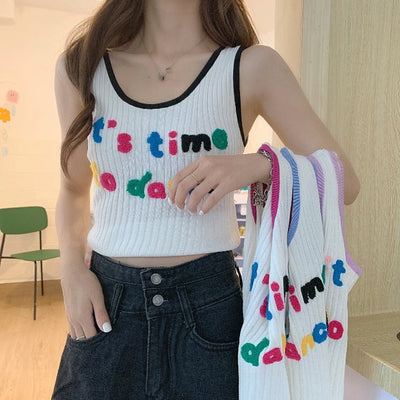 Débardeur It s Time to Dance Mode Coréenne Chuu Loona Queendom2 Kpop