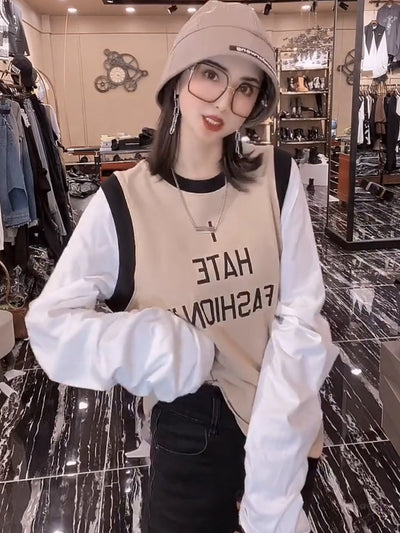 I Hate Fashion Manches Longues SweatShirt The8 Seventeen