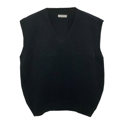 Gilet Maille Col en V Sans Manches Jennie Kim Mode Game Caterers YG Family