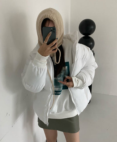 Capuche Echarpe Scoodie en tricot Hiver Taeyeon Girls Generation Kpop