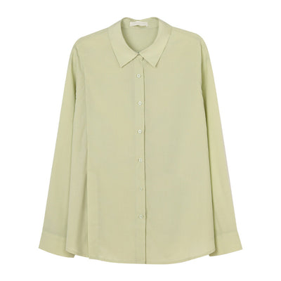 Chemise Bleu Clair Ample Oversize Jennie BlackPink Mode Coréenne Femme