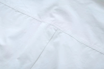 Chemise Crop Top Blanche Grande Poche Winter Aespa Mode Femme Aeroport