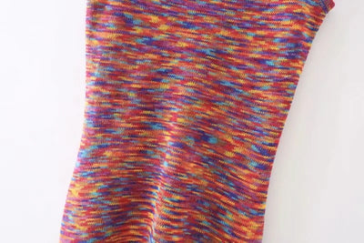 Robe Multicolore Couleur Pastel Col Rond Ryujin Itzy H & M Collab Mode