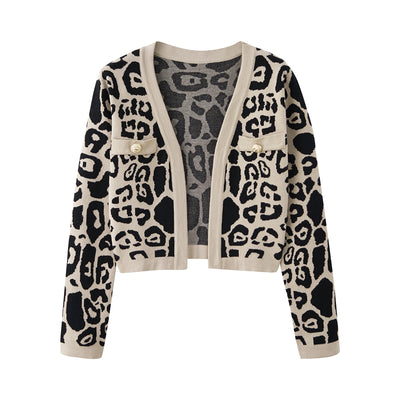 Veste châle Cardigan sans bouton Dalmatien AMAZING SATURDAY Ryujin Itzy