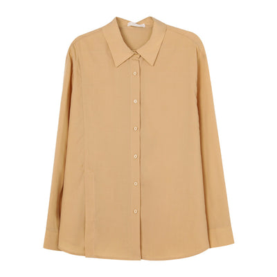 Chemise Bleu Clair Ample Oversize Jennie BlackPink Mode Coréenne Femme