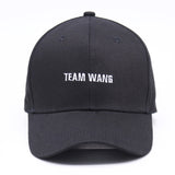 Casquette Noir / Blanc Team WANG Mode Kpop Jackson Wang Visual Merch