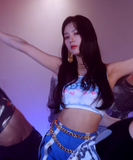 Miyeon Crop Top Unbothered Cloud Nuages Coeur KDA More G Idle Mode Kpop