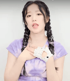 Shuhua G Idle Dum Di Dum Di HIGH ROAD MINI Robe Violet Délavée Kpop