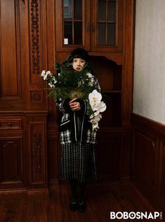 Veste Tweed Noir Blanc Yuqi G Idle Bobosnap China