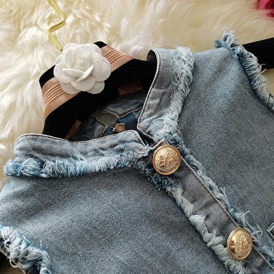 Tzuyu Combi Magnifique Robe en Jean MV I Can't Stop Me Twice Mode