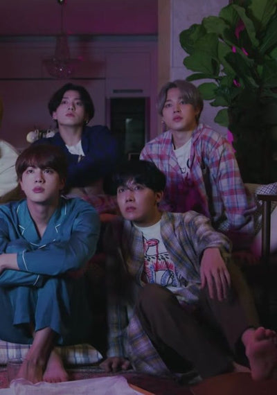 T Shirt Bichon J Hope BTS Animal Mignon Brodé Faon Bébé Biche K Pop