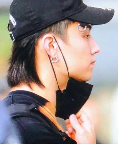 SweatShirt “ Homme ” Bleached Sweat-Shirt Ample Quotidien JB - GOT7