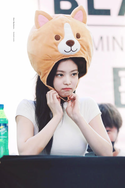 Chapeau Corgi Mignon et Girly Accessoire Coiffure Jennie BlackPink