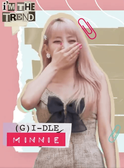 Robe Tweed Avec Noeud Minnie G Idle Glance Fashion TV I M the Trend KPop