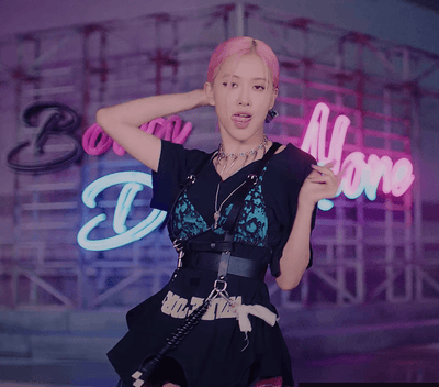 Tee-Shirt Wake Forest Rosé BLACKPINK Lovesick Girls Vetement de Sport