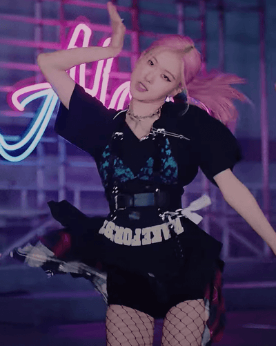 Tee-Shirt Wake Forest Rosé BLACKPINK Lovesick Girls Vetement de Sport