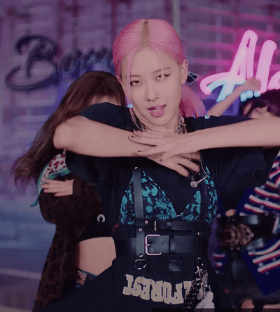 Tee-Shirt Wake Forest Rosé BLACKPINK Lovesick Girls Vetement de Sport