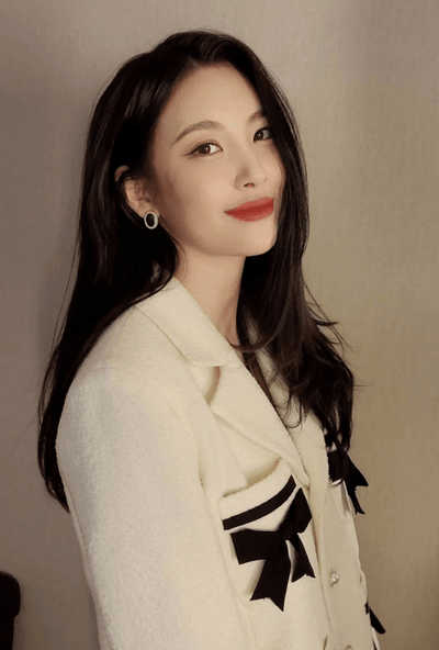 Veste Chic Noeuds Noirs Sunmi Kpop Idole Solo Artist Col Costume