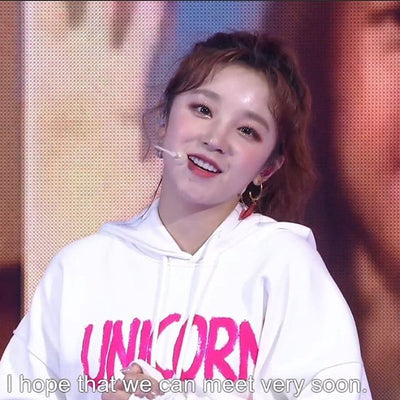 Unicorn Freedom Yuqi G Idle Licorne Liberté Vetement Kpop Hoodie
