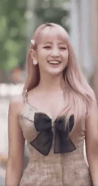 Robe Tweed Avec Noeud Minnie G Idle Glance Fashion TV I M the Trend KPop