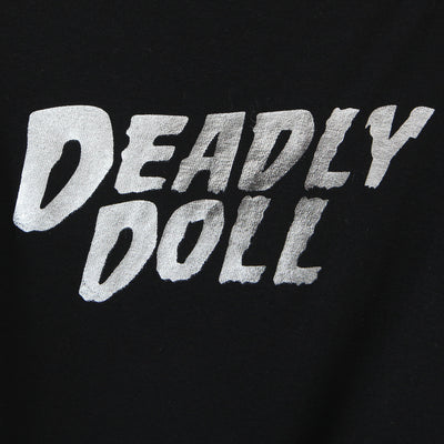 Crop Top Noir Deadly Doll Somi T Shirt Mode Casual Femme Kpop Visual