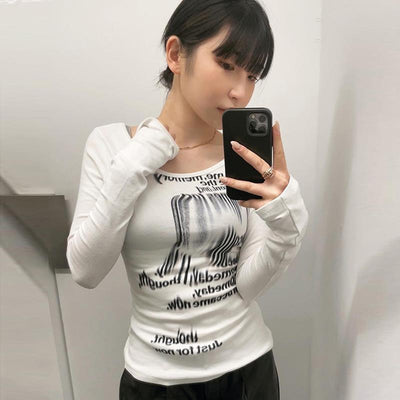 T Shirt Blanc Ecriture Déstructuré Typographie Jisoo BlackPink ME Flower