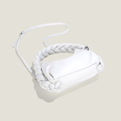 Petit Sac à Main Blanc Bandoulière Torsadée Soyeon G I-Dle Mode Femme