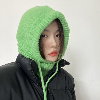 Capuche Echarpe Scoodie en tricot Hiver Taeyeon Girls Generation Kpop