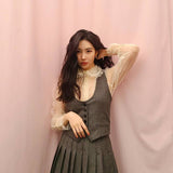 Chemise Sexy Femme Chemisier Transparent Automne Hiver Sunmi Kpop Solo Idole