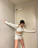 Collier Chaine Entrelacé de Perles Hikaru Kep1er Mode Corée Femme Bijou