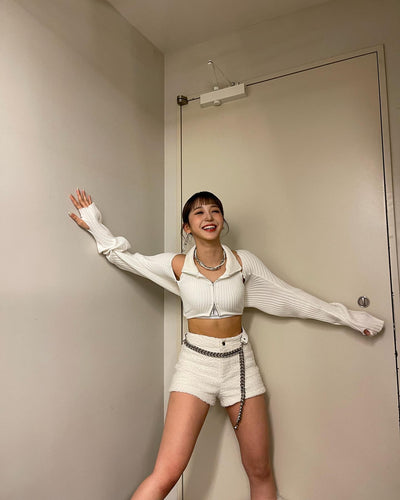 Collier Chaine Entrelacé de Perles Hikaru Kep1er Mode Corée Femme Bijou