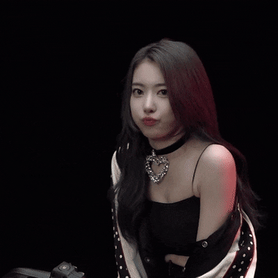 Collier Coeur Grande Taille Bijou Sakura LE SSERAFIM Fearless MV Kpop