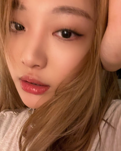 Collier Fleur Marguerite Chaîne Bijoux NingNing Aespa Kpop Mode Femme