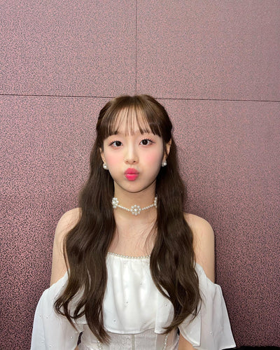 Collier Fleurs avec Pétales en Perles Chuu Loona Flip That Bijou Kpop