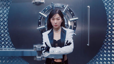 Collier Large Chaîne Strass Seulgi Red Velvet MV Wildside Bijou Kpop